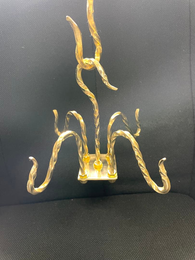 真鍮ツイストランタンハンガー