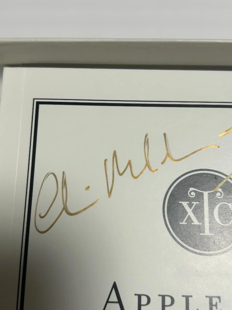 【超希少 サイン入り4枚組ボックス 限定ナンバード】XTC /Apple Box