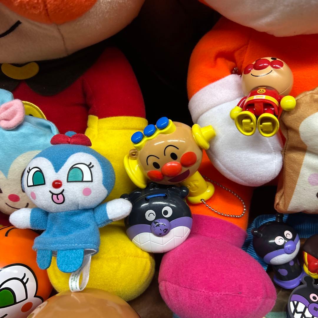 アンパンマン こきんちやん　どきんちゃん　ぬいぐるみ　とマスコットセットT⑤AN