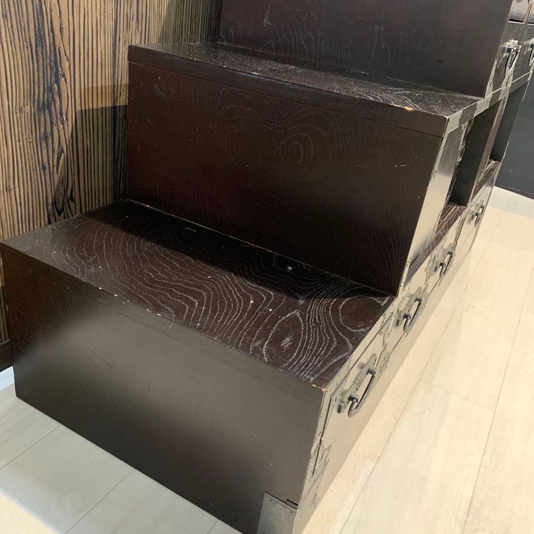 m*i様 神代民芸　階段箪笥　5段