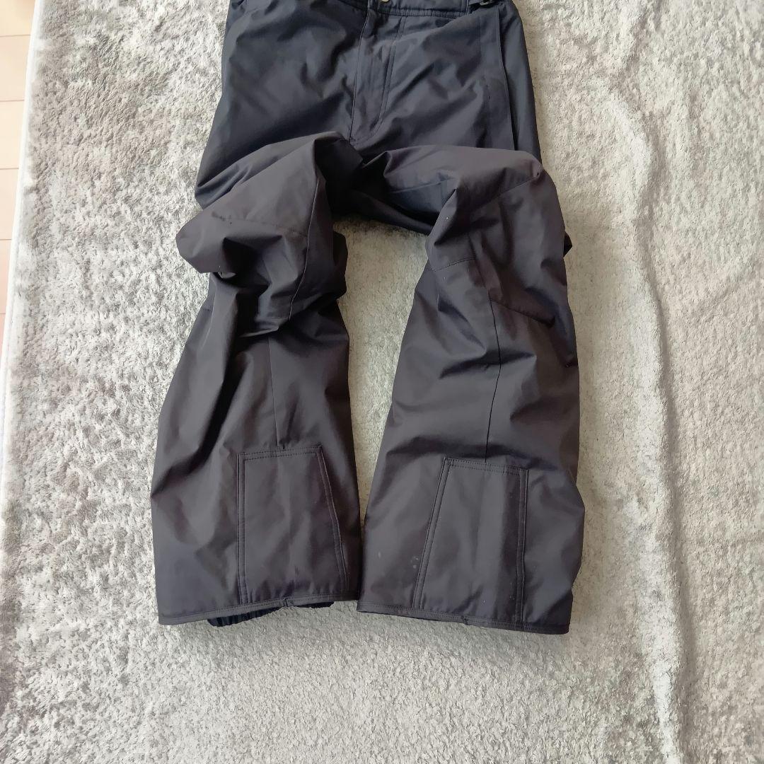 DESCENTE スキーウェア　セットアップ　上下　黒　赤　メンズ　L