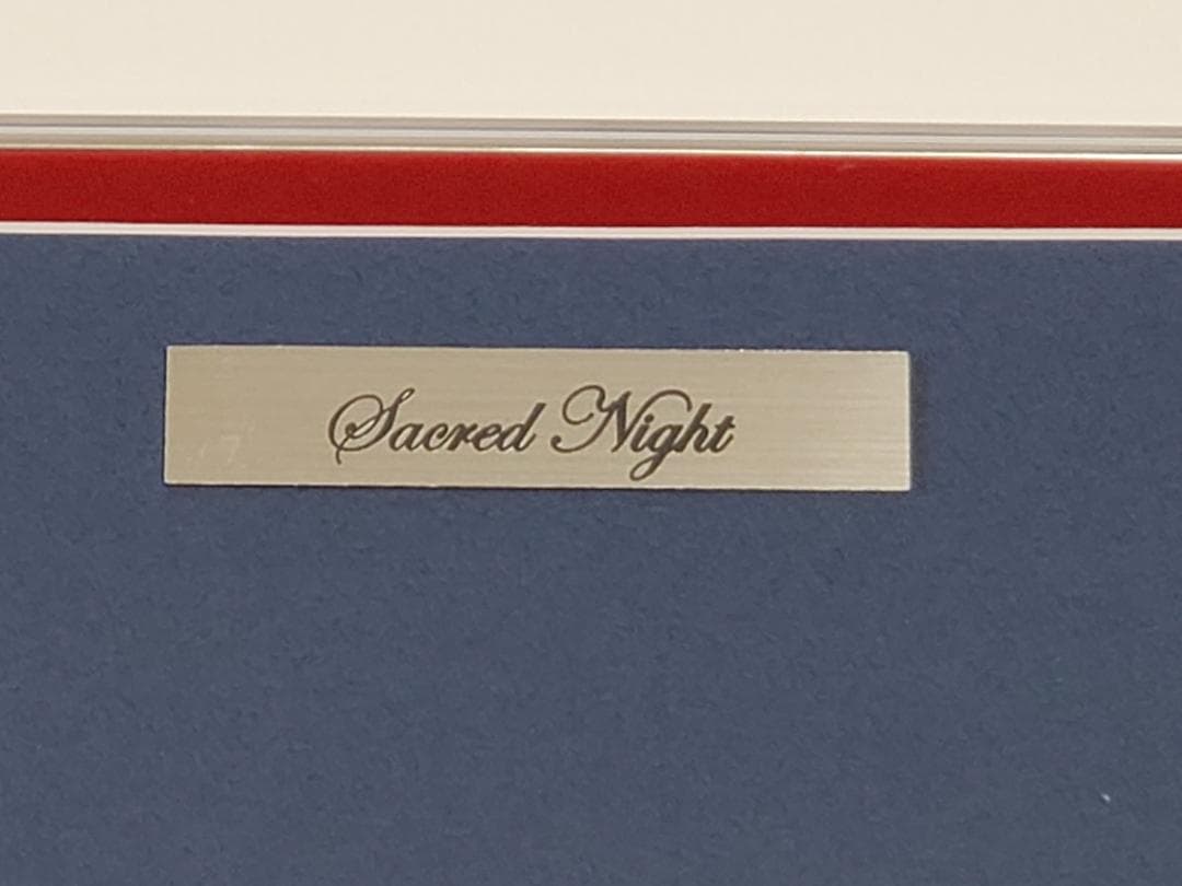 三嶋くろね先生　版画「Sacred Night」