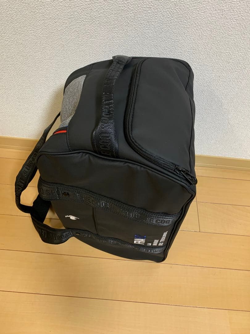 ボストンバッグ 大開口タイプ シューズポケット付き