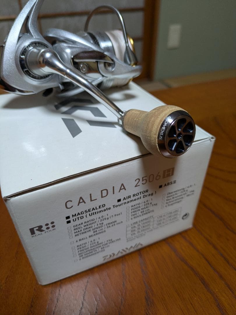 今週撤収　DAIWA CALDIA 2506H リール 元箱付き