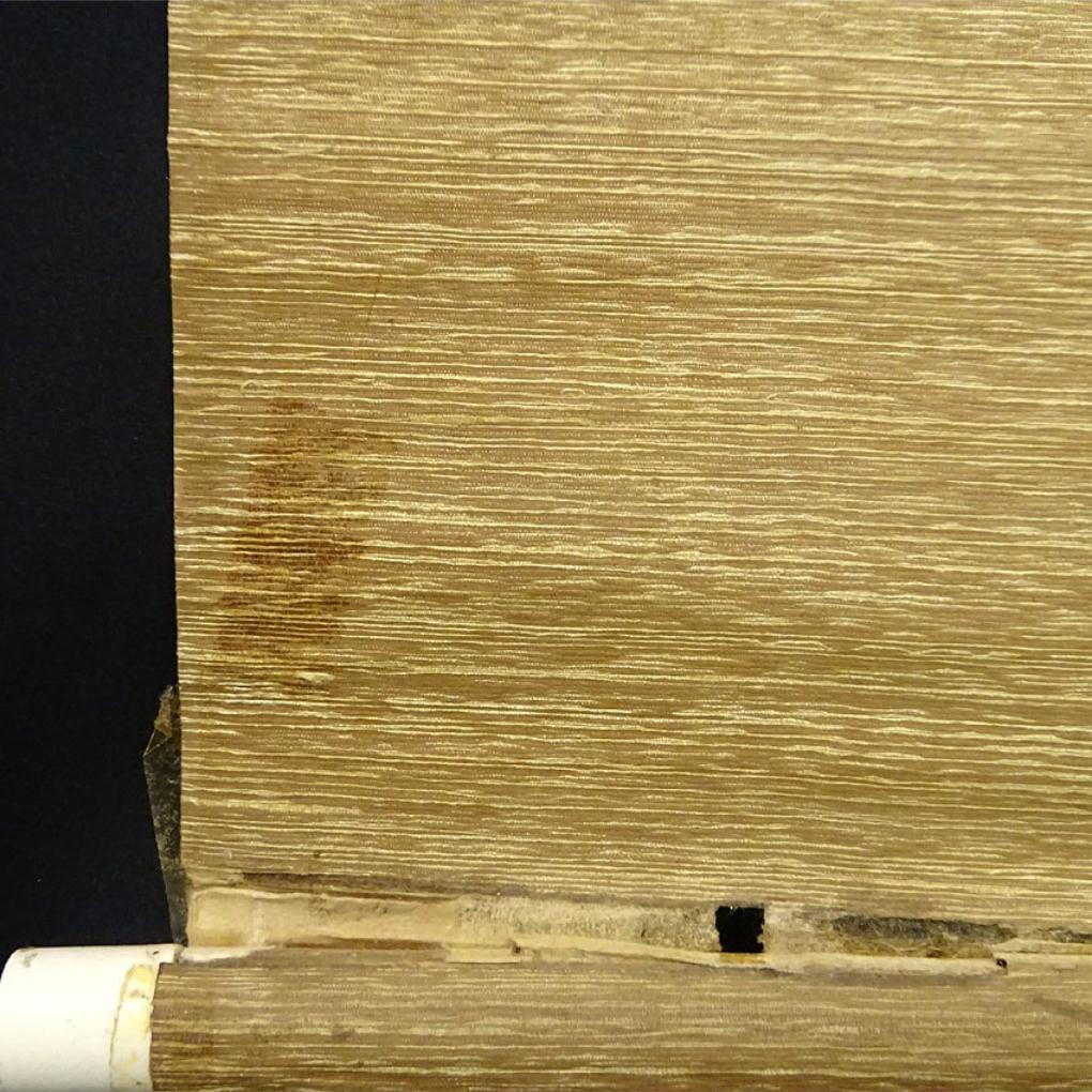 掛軸 有聲『七福神図』日本画 絹本 肉筆 箱付 掛け軸 p12252