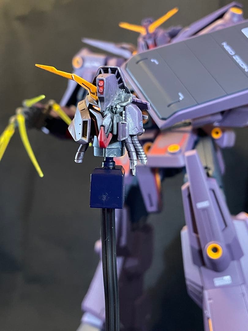 機動戦士Zガンダム HG 1/144 サイコガンダムmk2 プルツー 全塗装