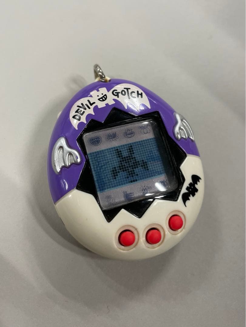 【希少品】デビルっちのたまごっち（1998年）ホワイト