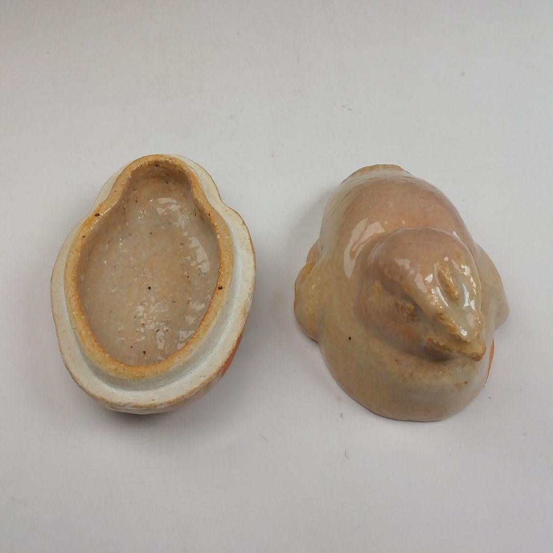 Ｔ８８６　香合　『干支　酉』『朝日焼』『七十四代　朝日豊斎』　共箱　茶道具