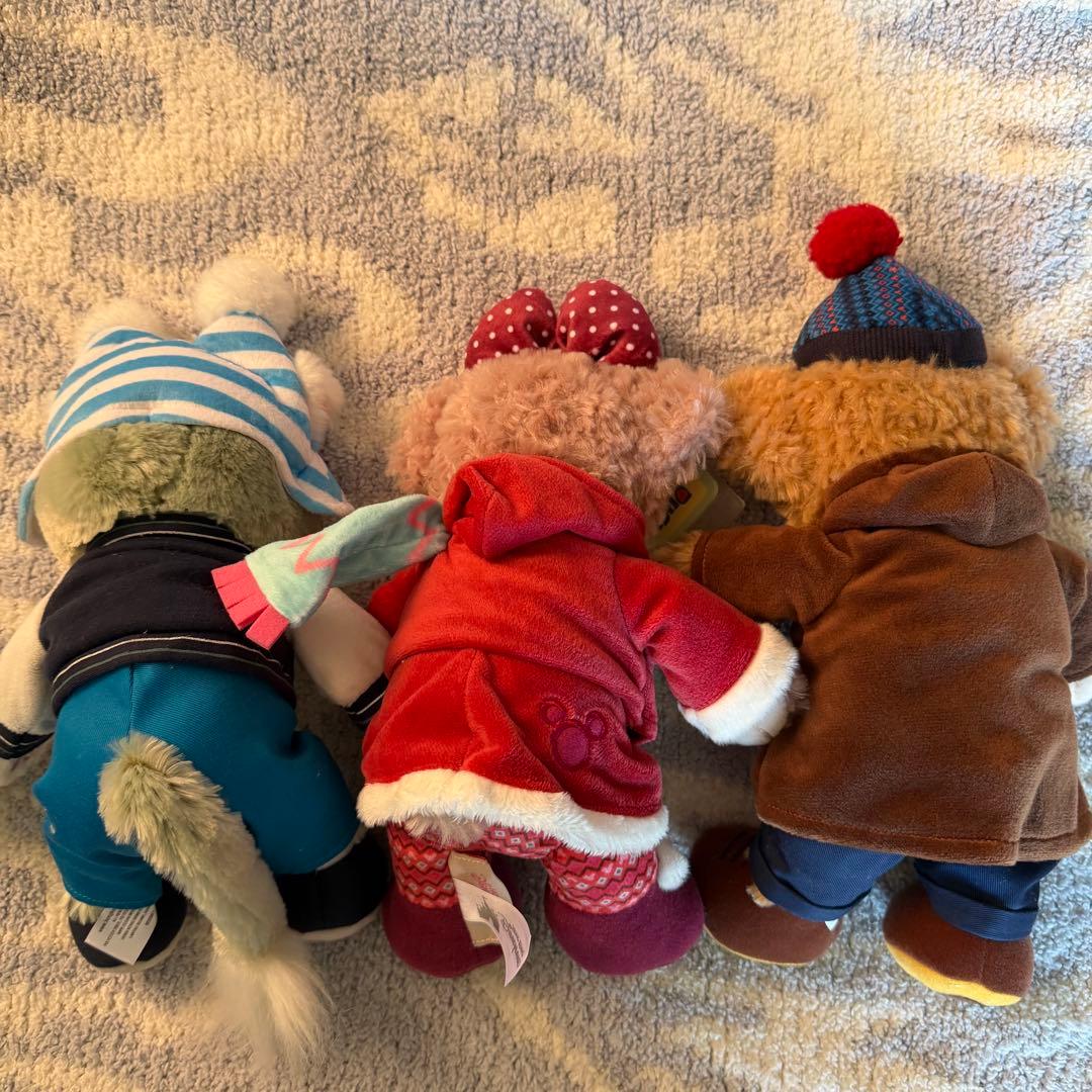 香港ディズニー　ぬいぐるみssセット