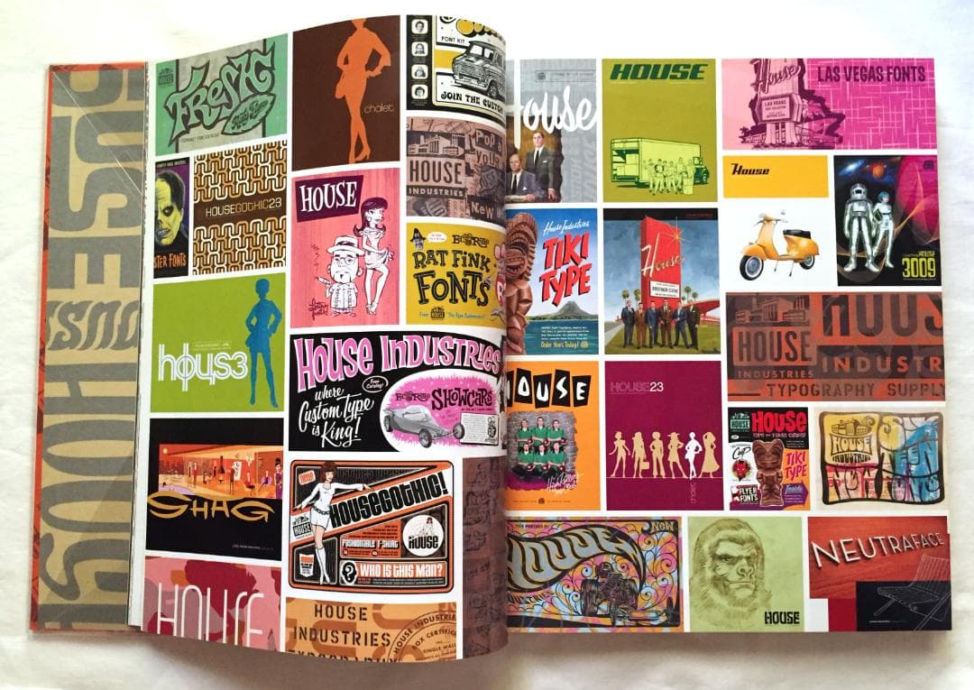 House Industries 本 Fontデザイン ハウスインダストリーズ