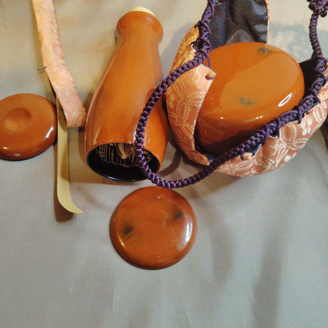 茶道具セット 茶入れ・茶筅・茶器