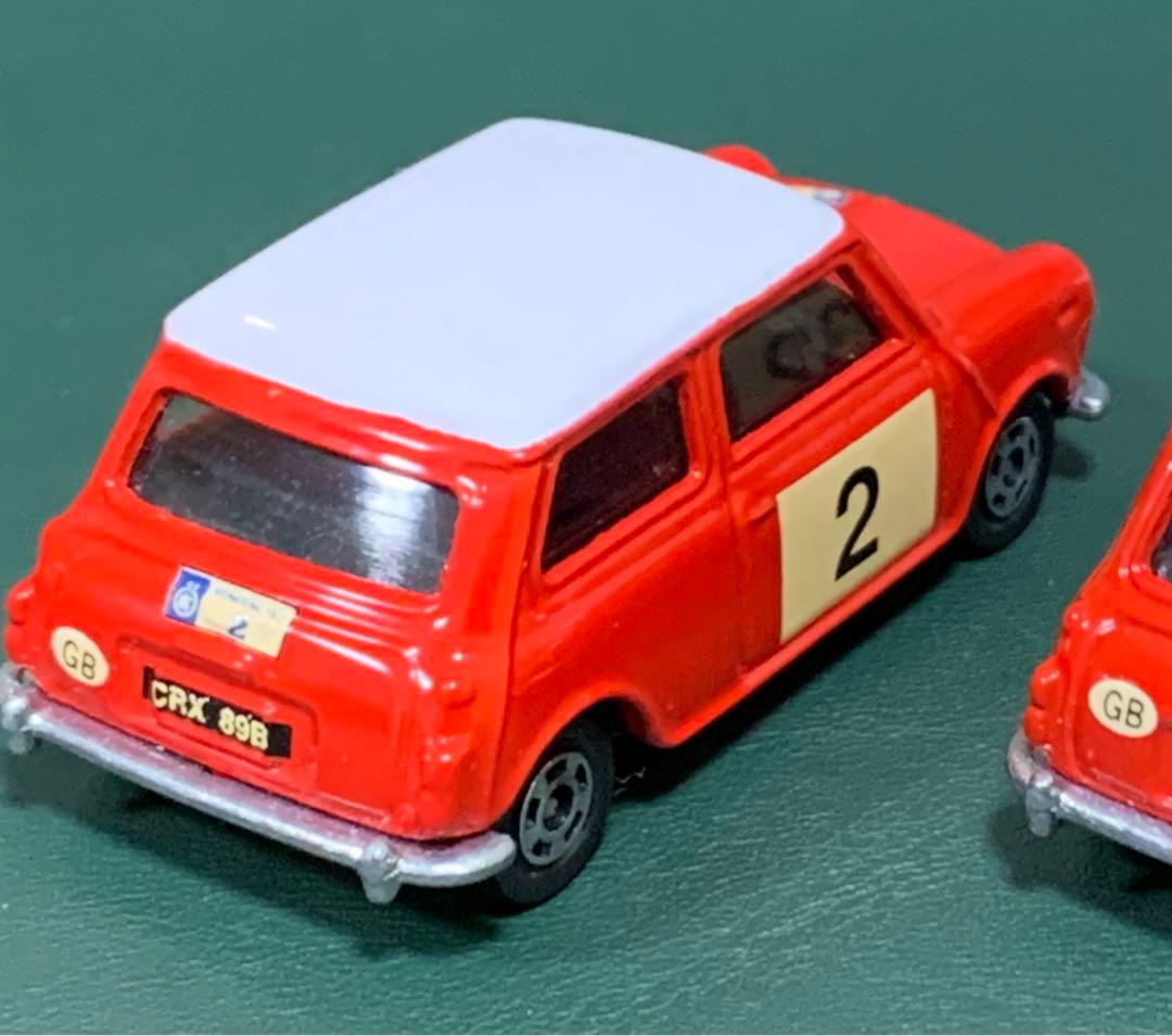 トミカ ミニクーパー トラフィック モンテカルロラリーカー ゼッケン2番