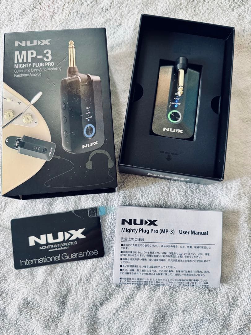 NUX MP-3 Mighty Plug Pro ヘッドホンアンプ
