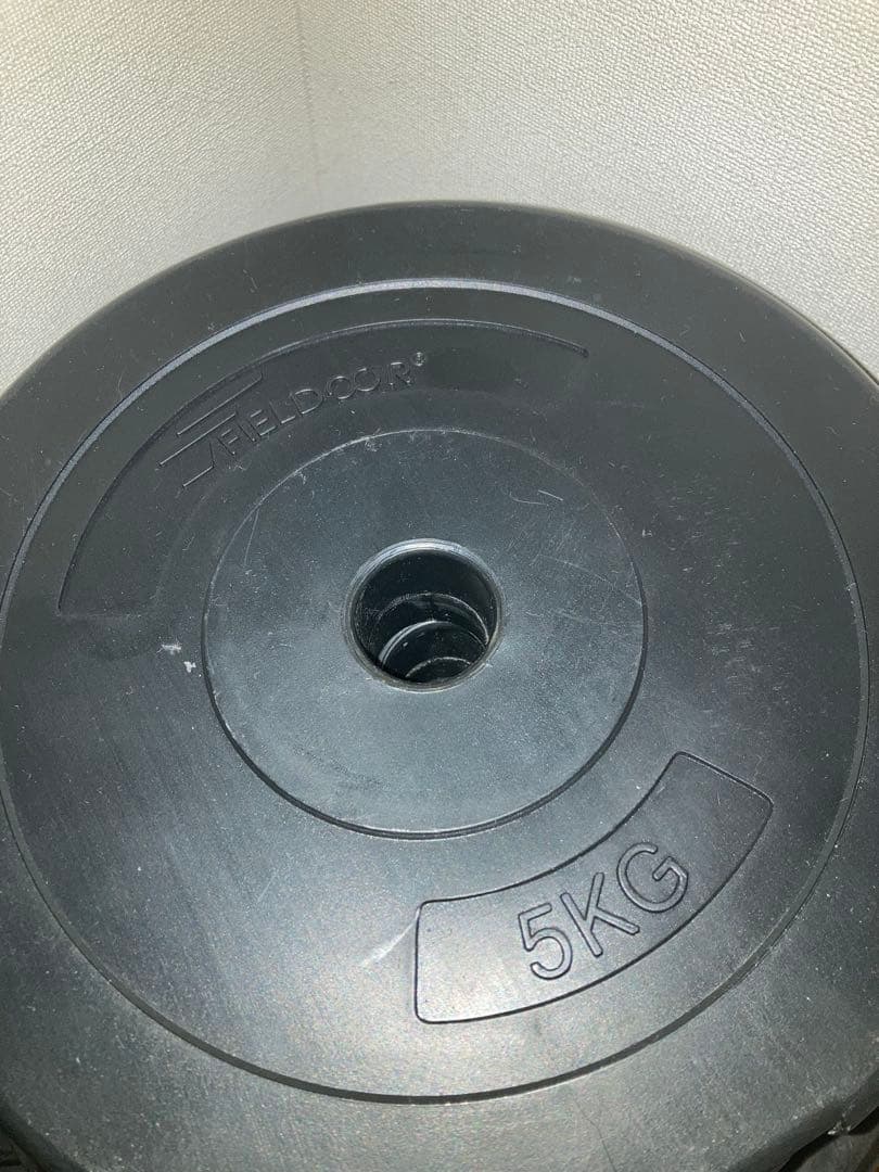 【値下げ】バーベルシャフトとウエイトプレートセット【引き取り限定】