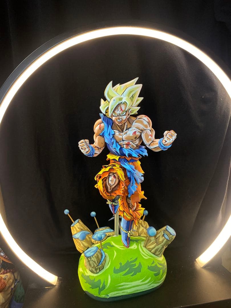 ジャンプ50周年　リペイント　孫悟空　ドラゴンボール　フィギュア　一番くじ