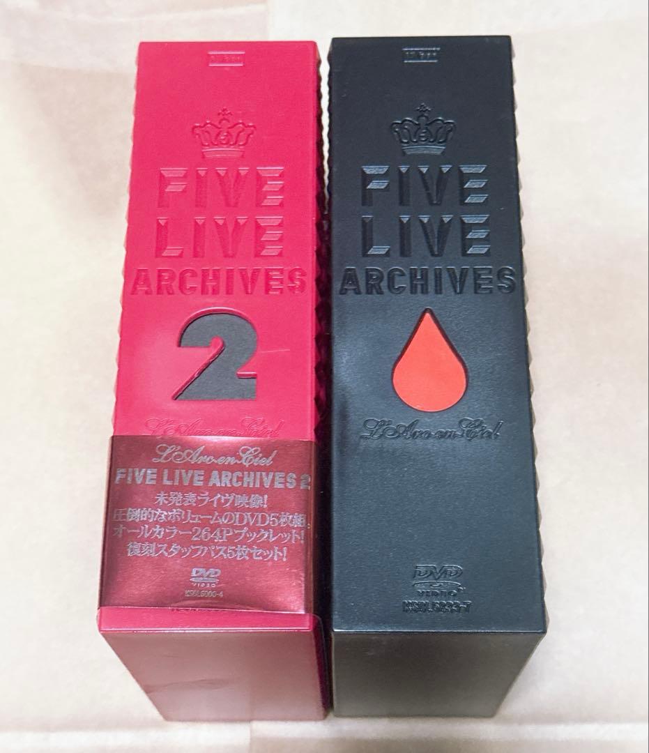 L'Arc～en～Ciel ラルク FIVE LIVE ARCHIVES