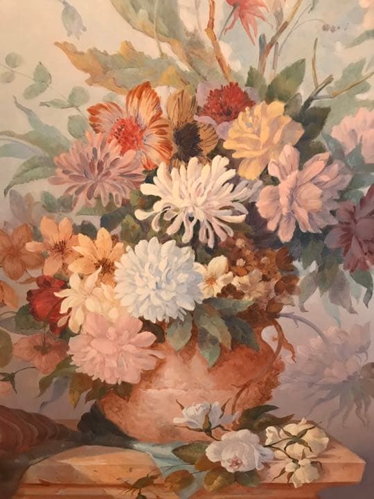 イタリア画家　Si  油絵  40号  本物