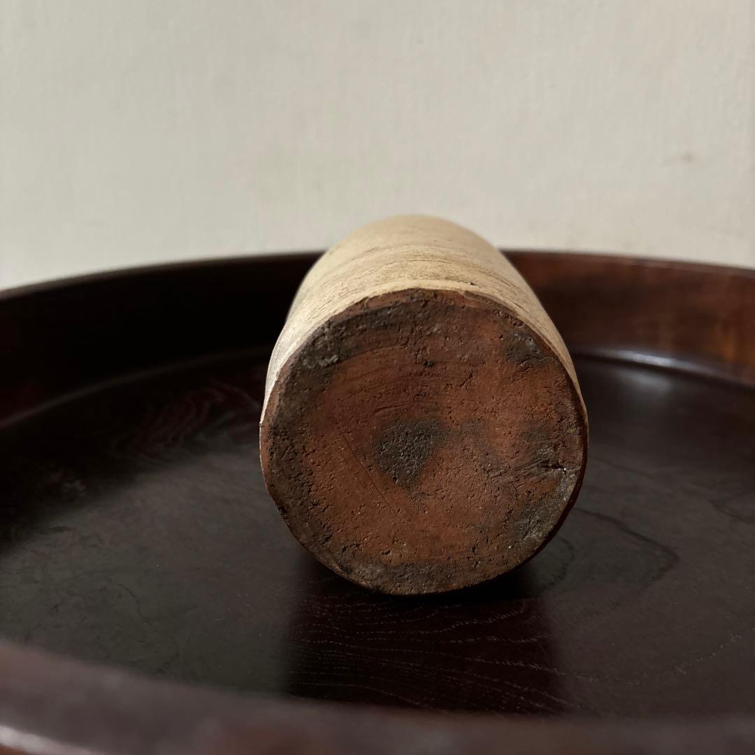 白丹波徳利　古美術　古道具　アンティーク　青山二郎　古陶磁　古民芸　酒器　李朝