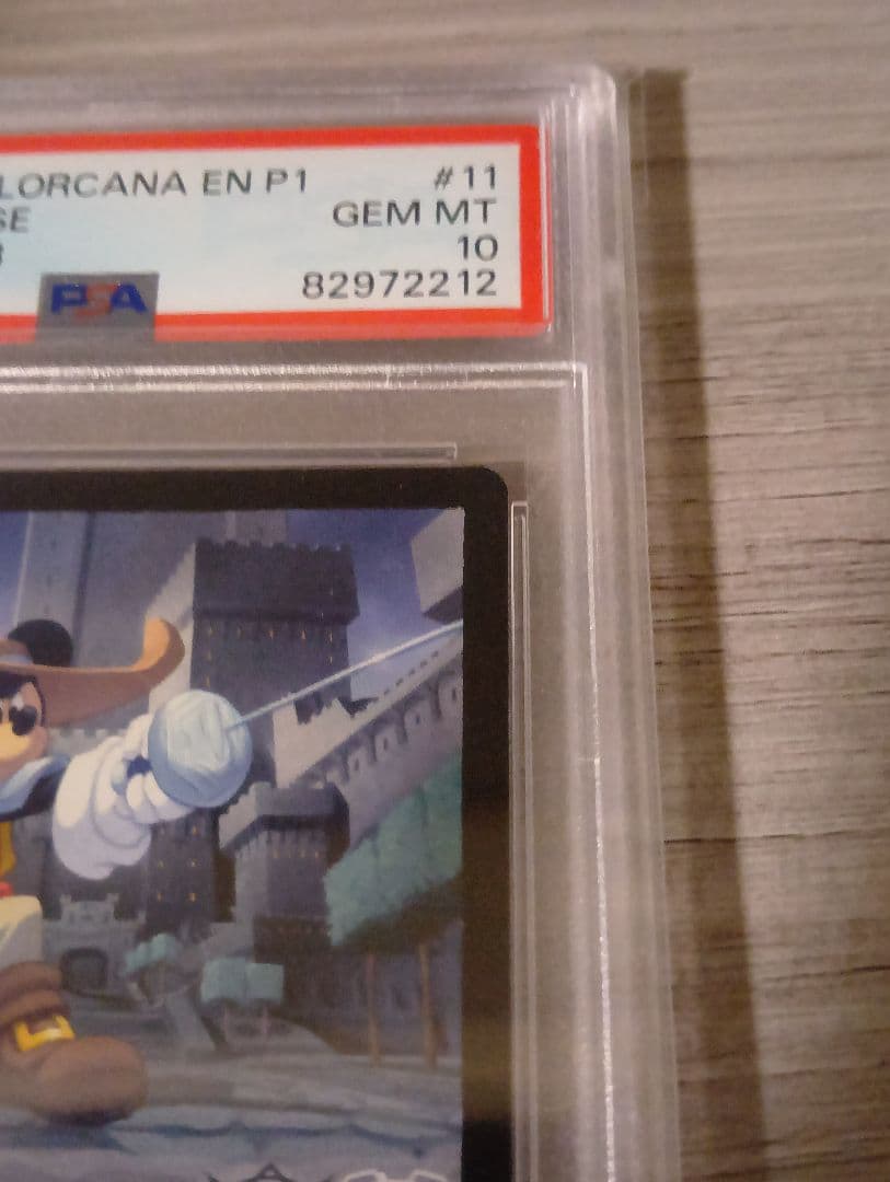 Mickey Mouse プロモ　psa10【ロルカナ/Lorcana】