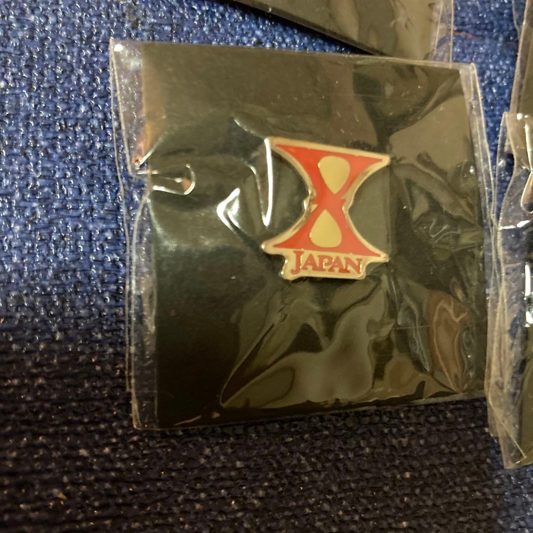 X エックス　JAPAN ジャパン　.ピンバッヂ　.ピンバッジ グッズ　新品