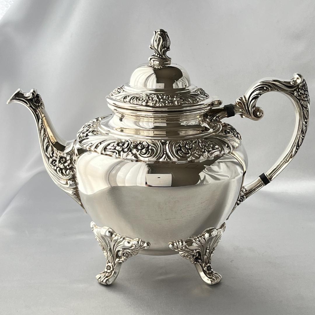 【Rogers Brothers】 HERITAGE ティーセット 3点