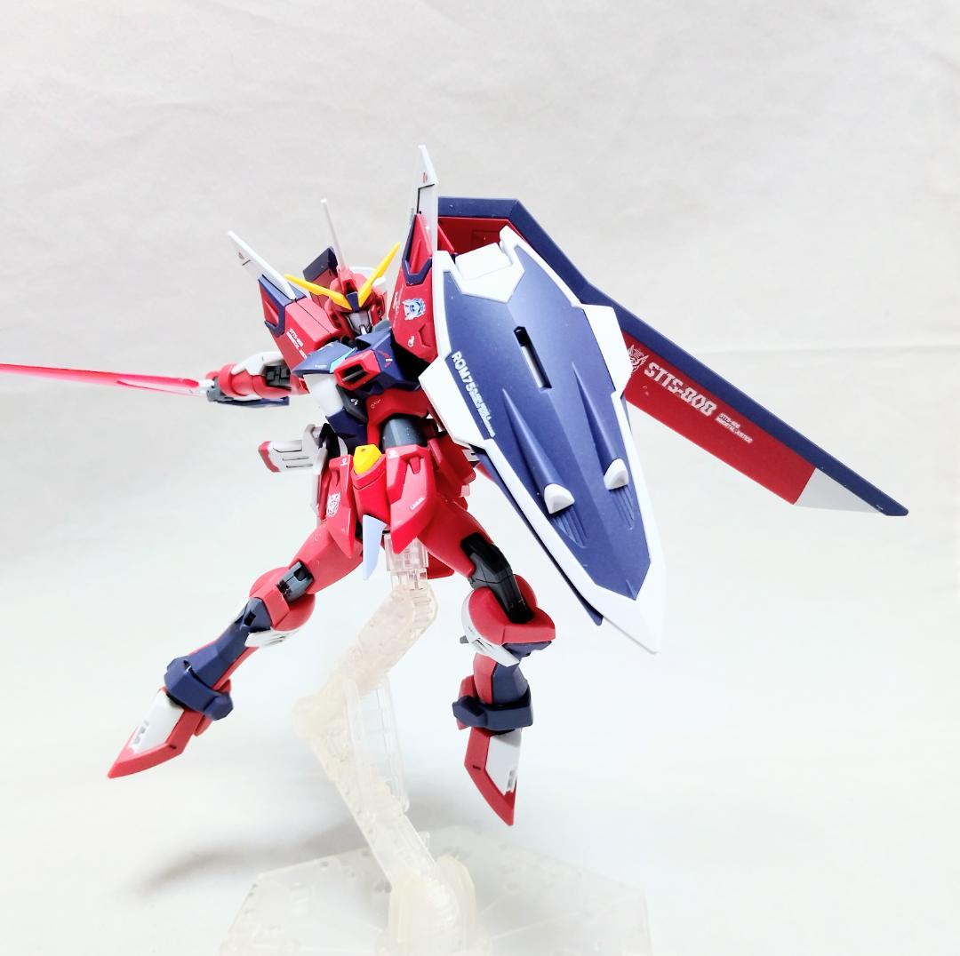 完成品 HG 1/144 イモータルジャスティスガンダム 組立て済 ジャンク
