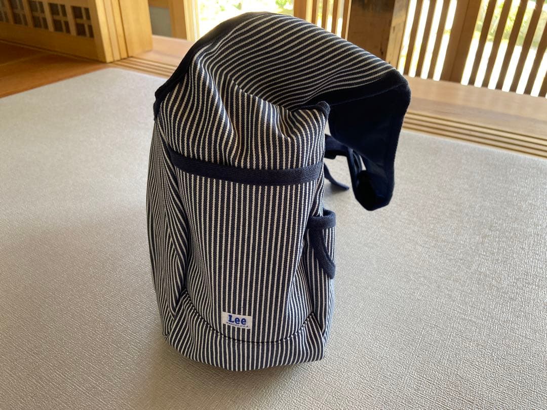 【ほぼ未使用】Lee ヒッコリー スリングバッグ 犬用キャリーバッグ