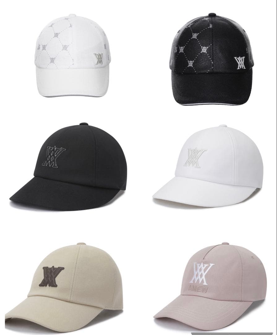 確認用☆ANEW GOLF☆アニューキャップ種類