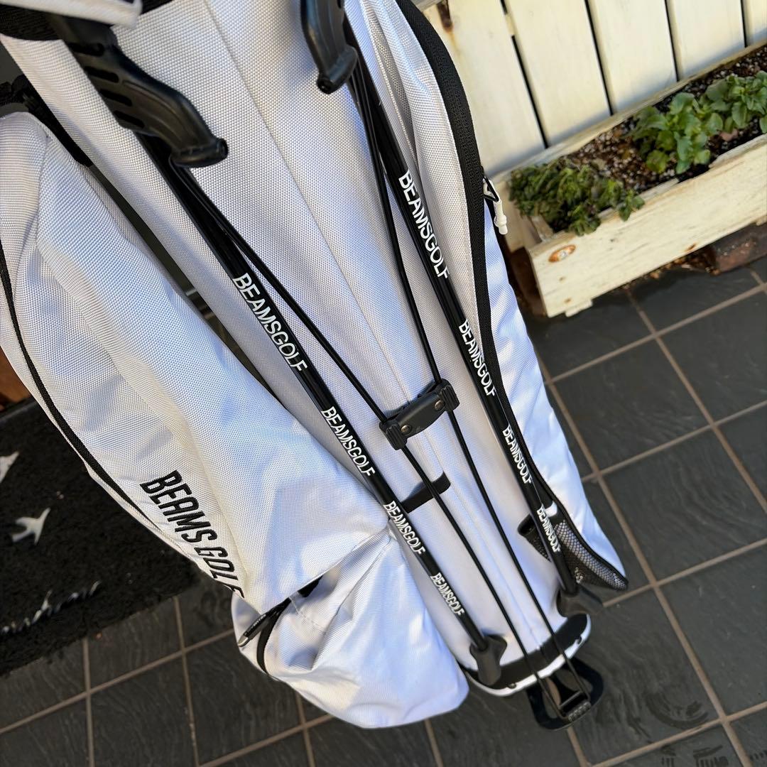 BEAMS GOLFビームスゴルフ　スリム　スタンドキャディバッグ