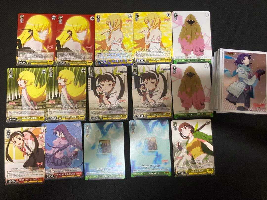 化物語　デッキ　ヴァイス ヴァイスシュヴァルツ　物語シリーズ