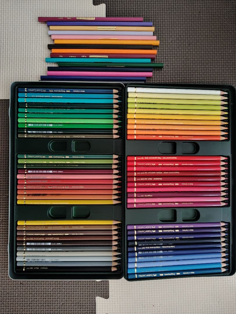 ファーバーカステル ポリクロモス60色＋カリスマカラー15色セット