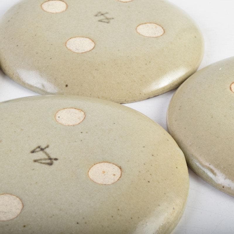 和食器　茶懐石　幸兵衛窯　絵変　銘々皿　五客　共箱　6点まとめて　V　8932A