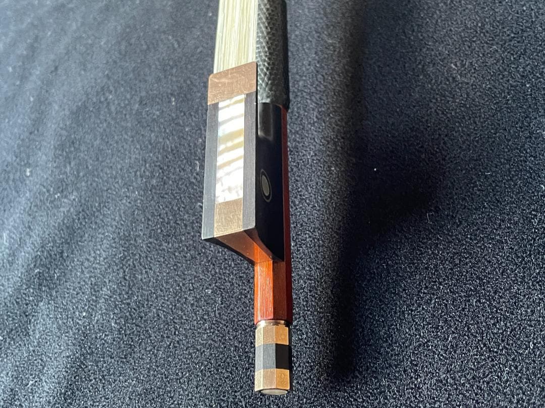 杉藤武司氏 マスターメイド 金黒檀 最高級 バイオリン弓 【メーカーメンテ済み】