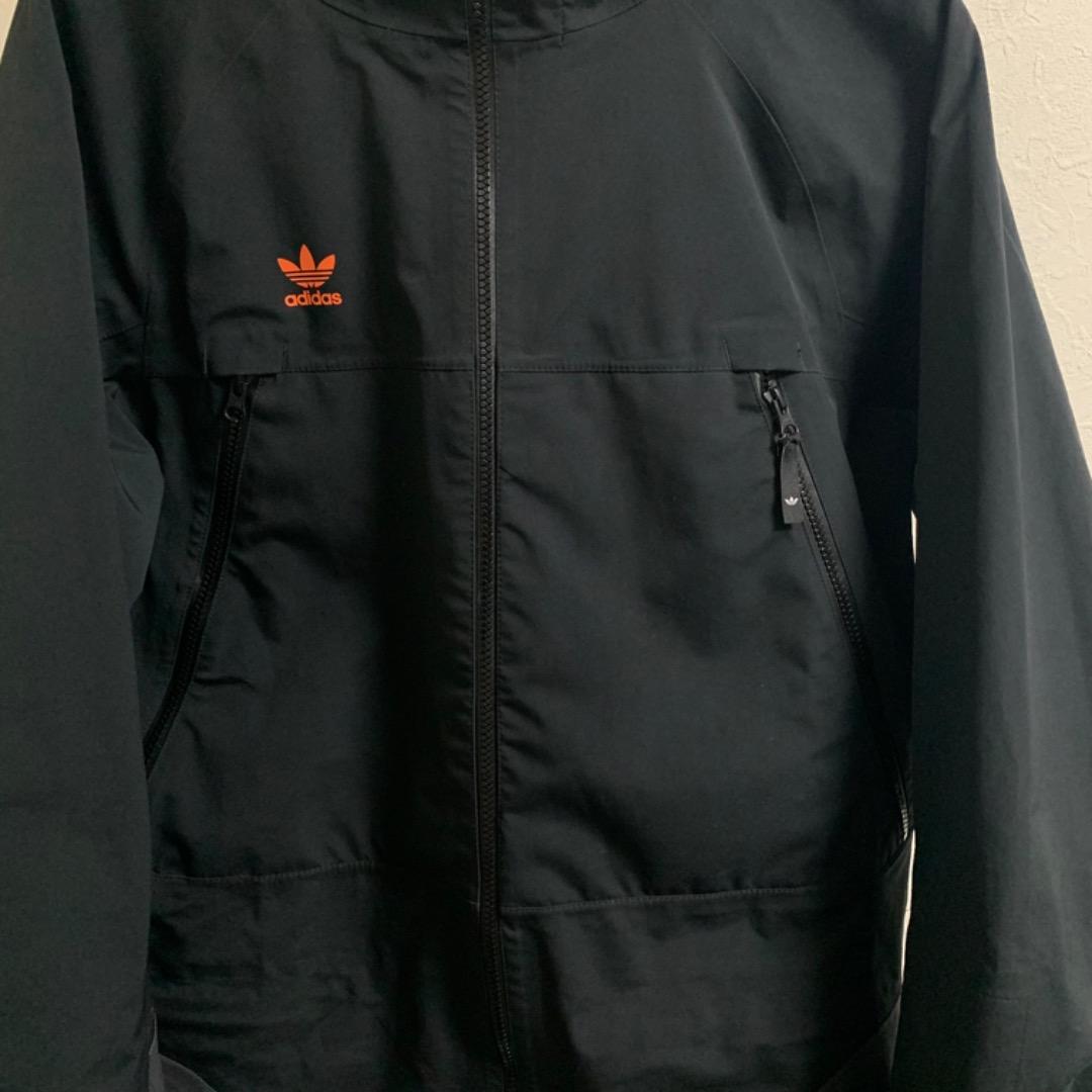 アディダス スキーウェア マウンテンパーカー M 黒 adidas 激レア