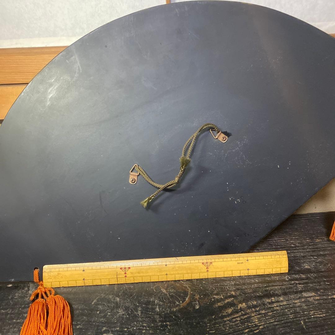 鉄製般若面【扇子額付】