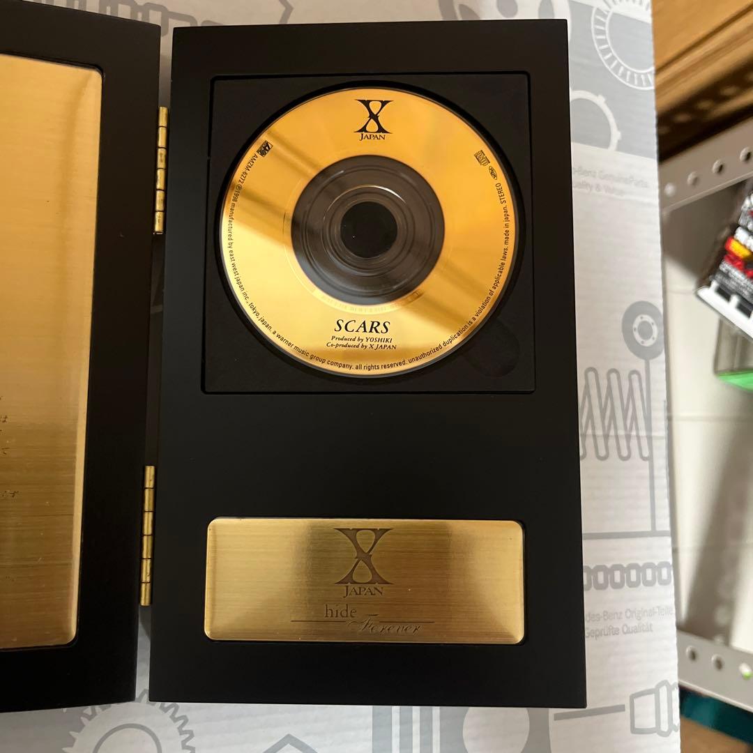 X JAPAN ゴールドディスクモニュメント　中古品