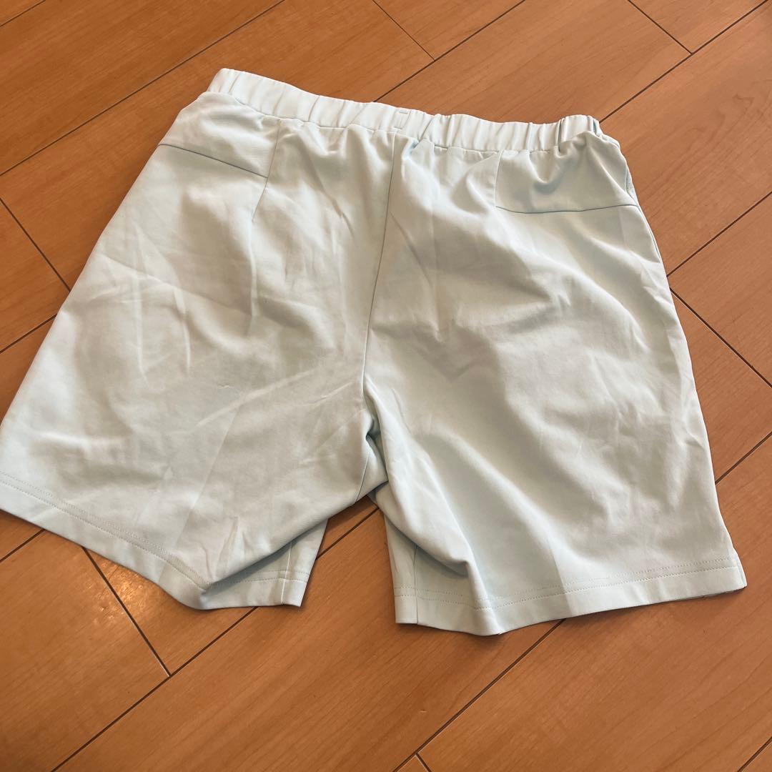 YONEX Tシャツ ハーフパンツ　水色　上下セット　ゲームシャツ