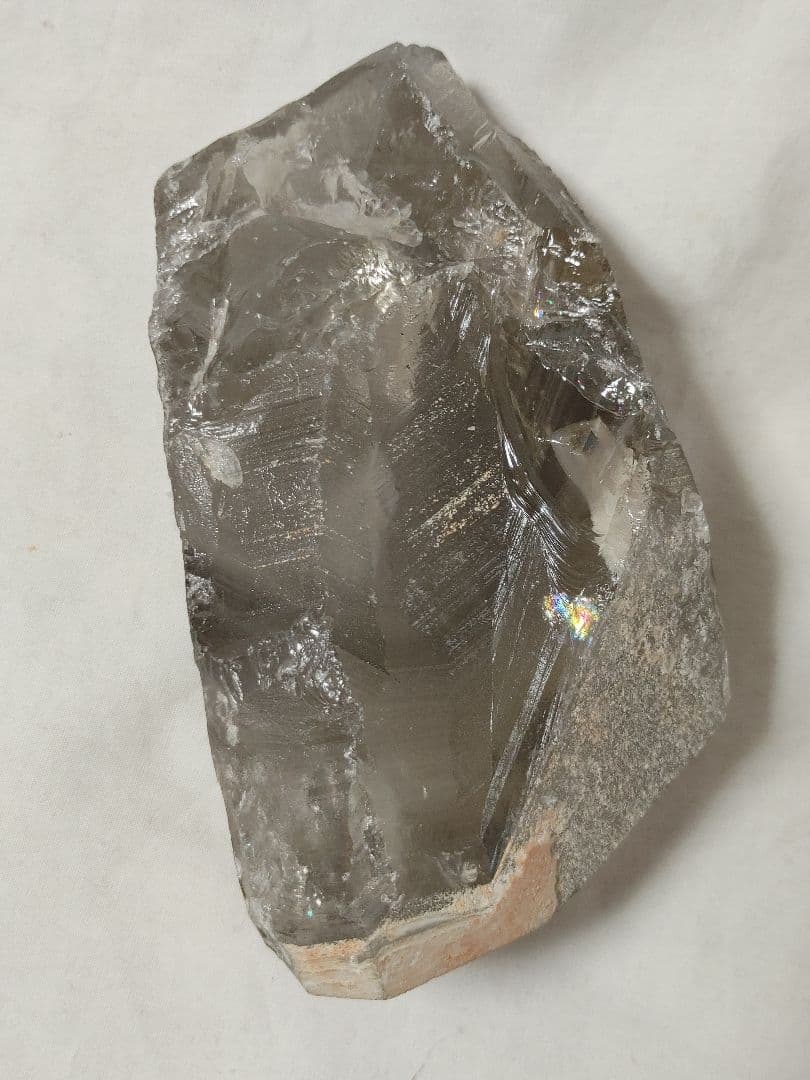 ブラジル産　ファントム　スモーキークォーツ　原石　797g
