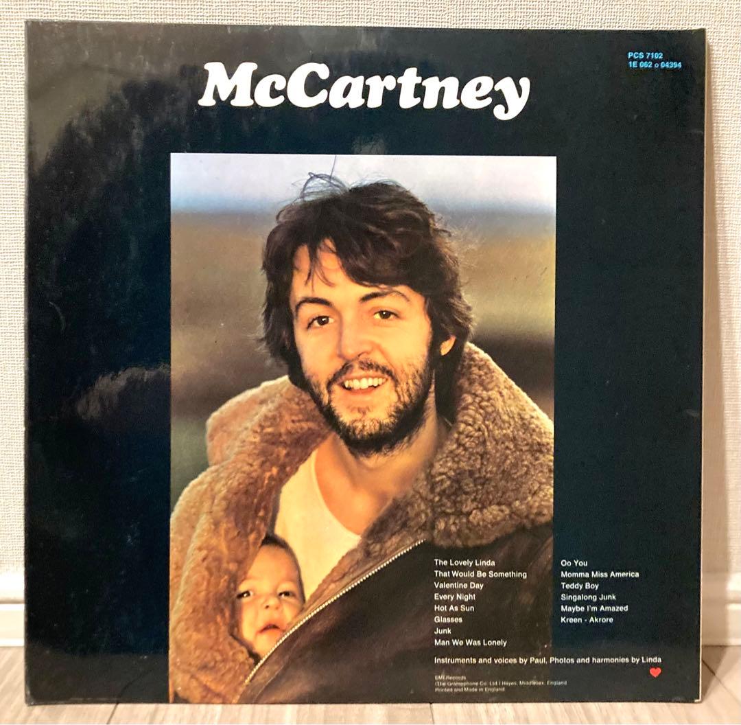 ポール・マッカートニー 「Mccartney」UKオリジナル超初期盤レコード