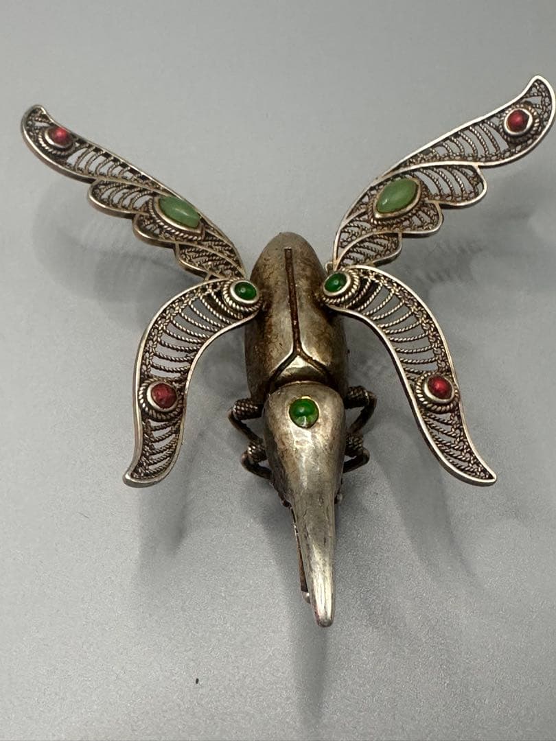 金属製昆虫ブローチセット