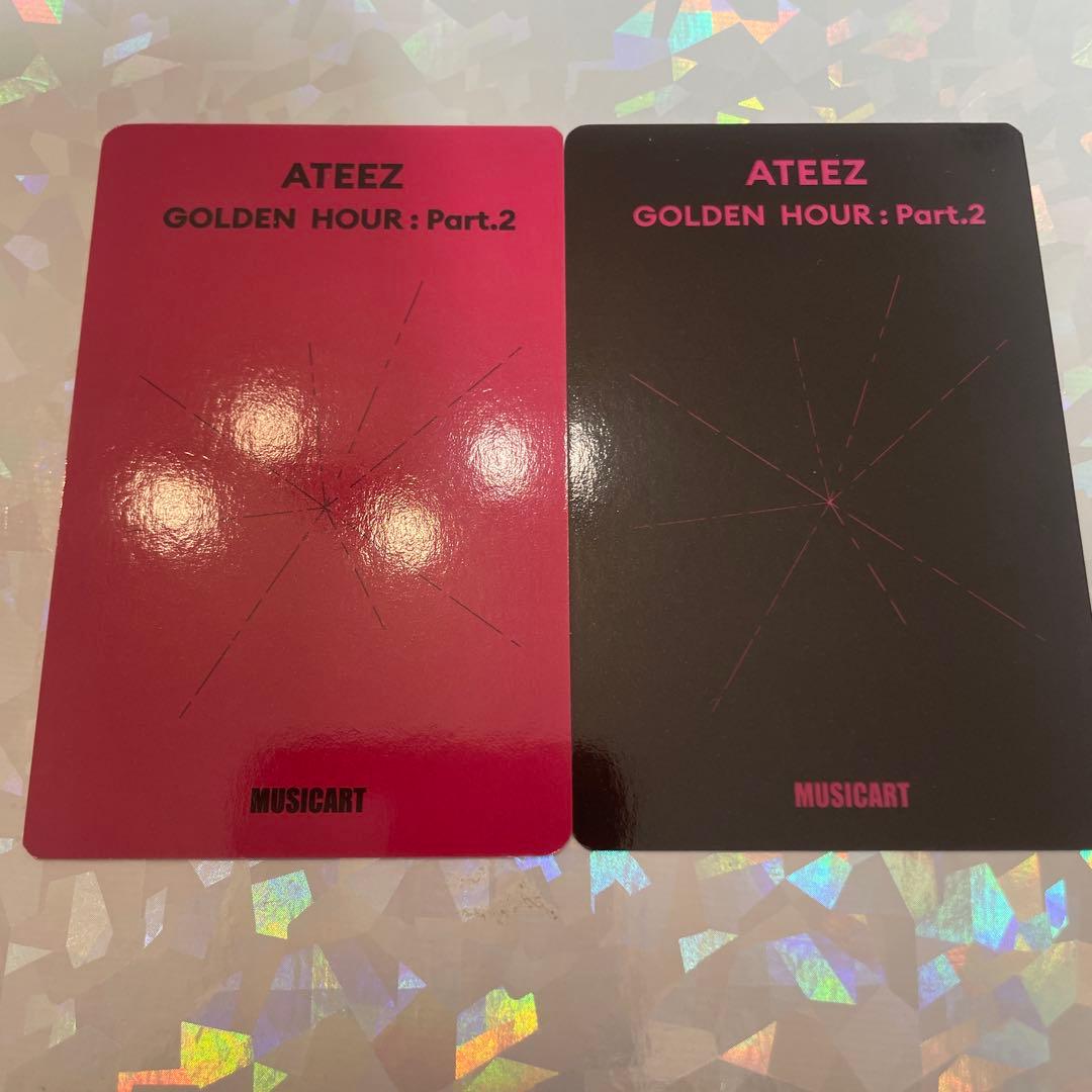 (出回りなし) ateez golden hour musicart ソンファ