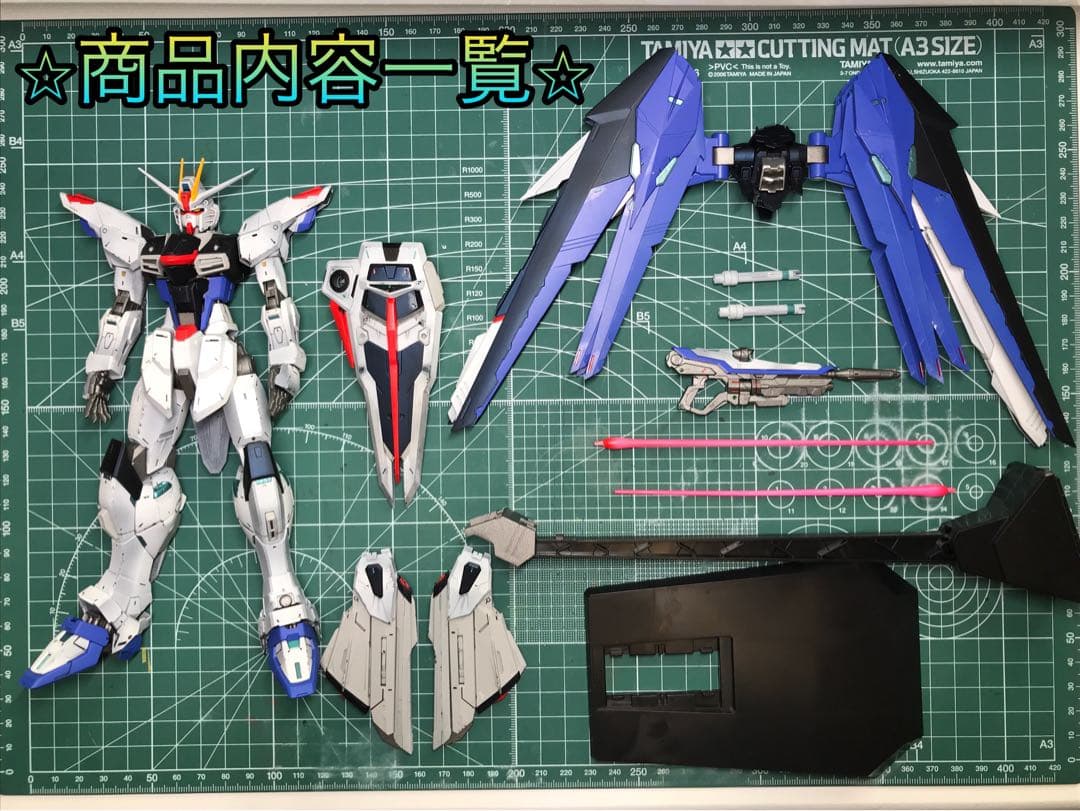 【全塗装】完成品MG 1/100 フリーダムガンダム　グラデーション塗装仕上げ