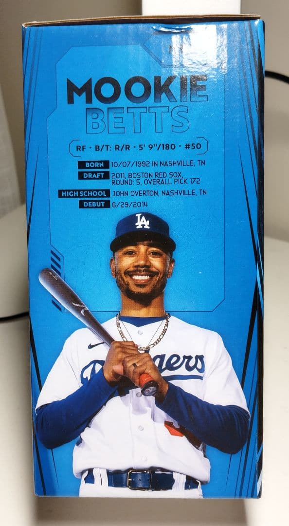 ドジャース　ムーキー・ベッツ　ボブルヘッド　5/21 スタジアム配布　ベッツ