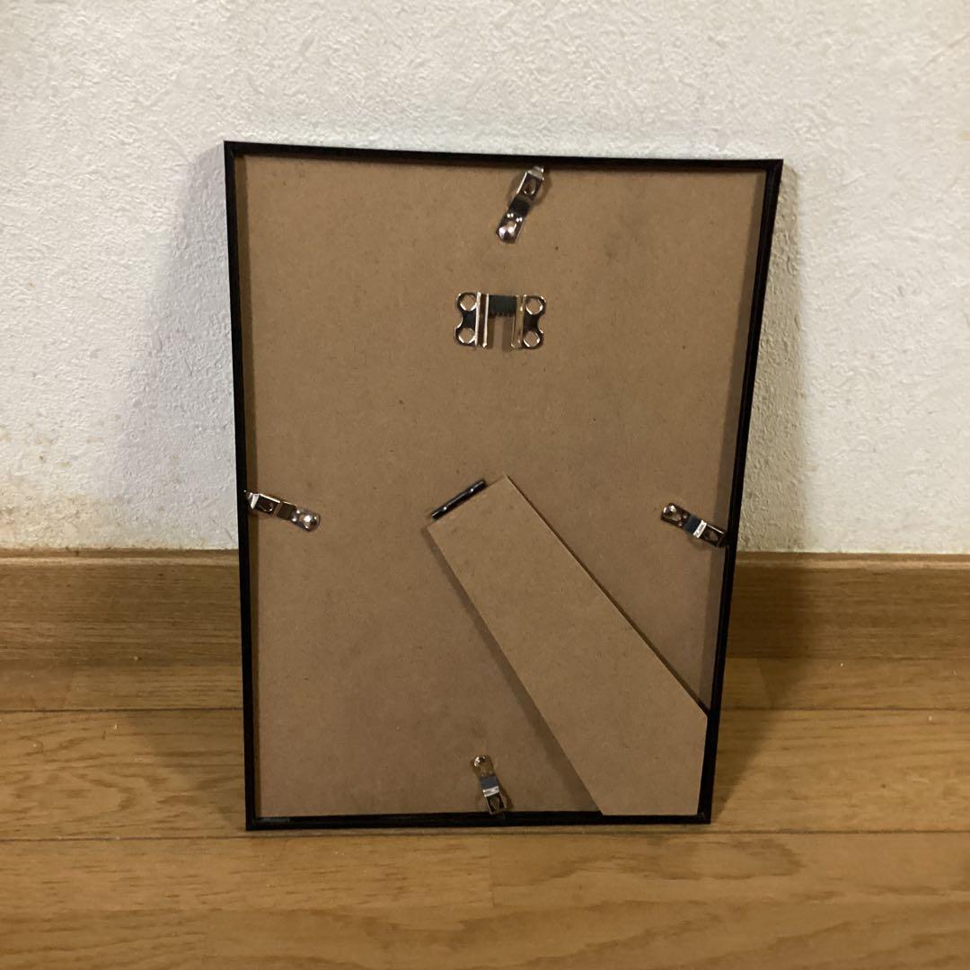 HOKUTO 原画作品　高品位紙プリント画　額装　直筆金箔サイン　AY