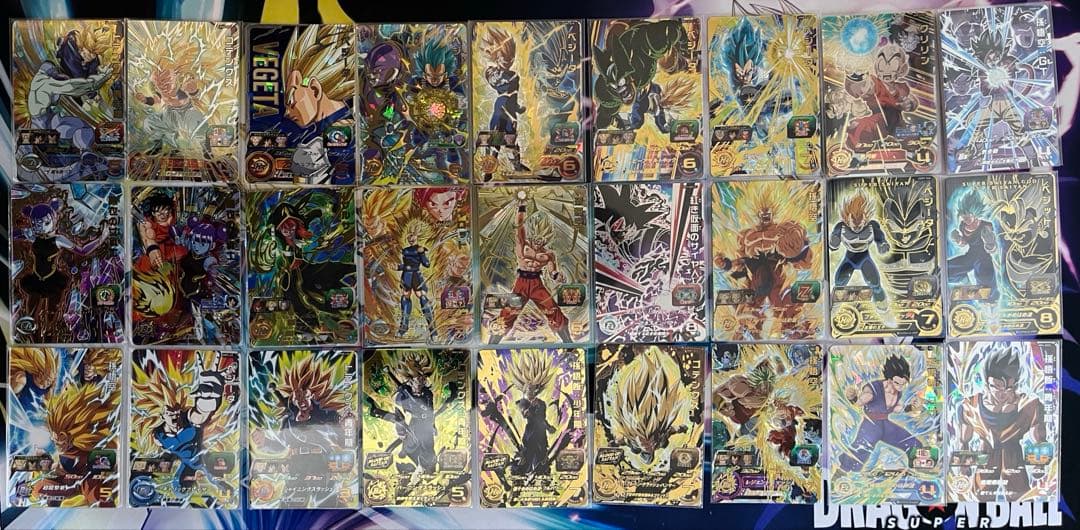 ドラゴンボールヒーローズ　引退品　まとめ売り