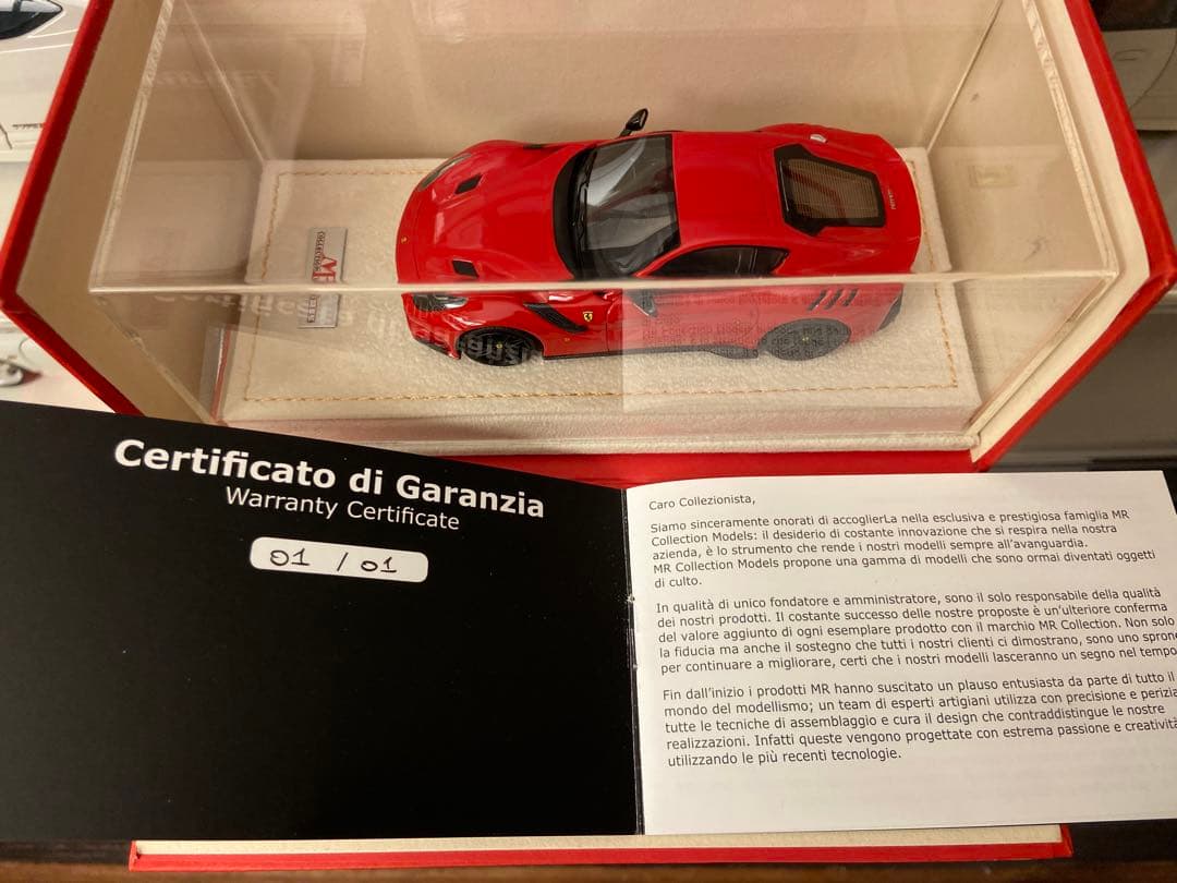 MR 1/43 フェラーリ F12 TDF 1of1
