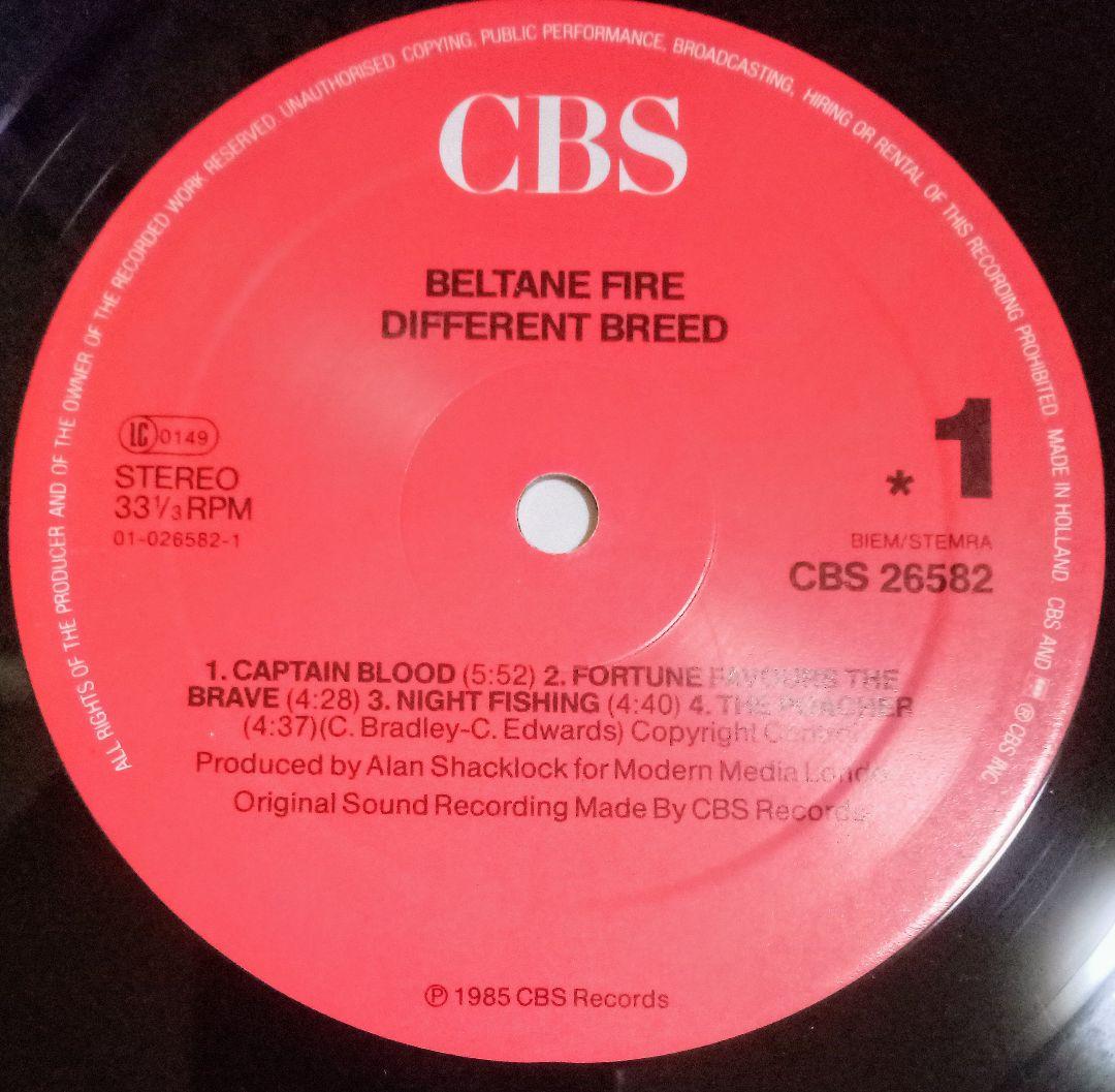 発禁ジャケ付 / BELTANE FIRE - DIFFERENT BREED