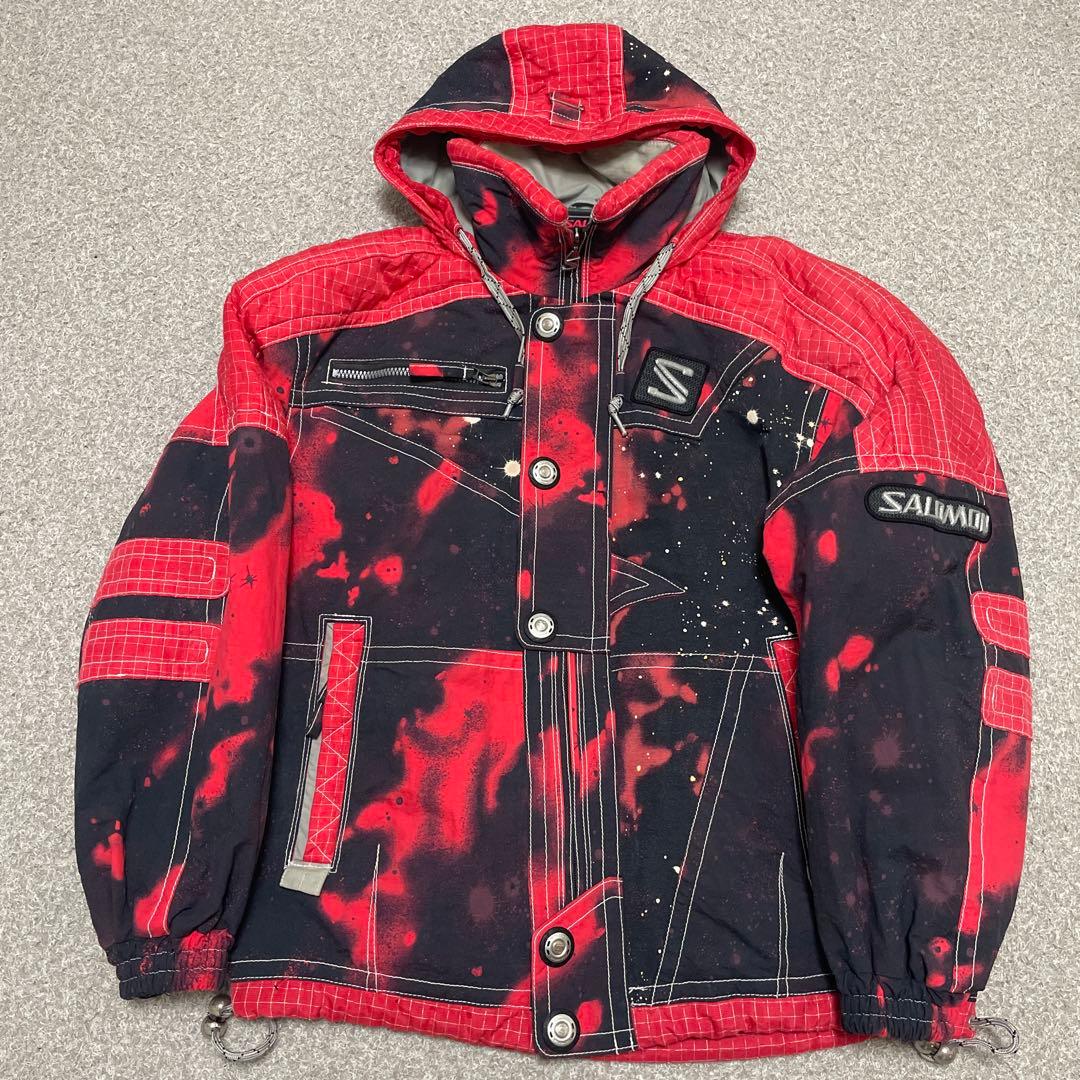 SALOMON サロモン　ビンテージ　スノーウェア　セットアップ　L