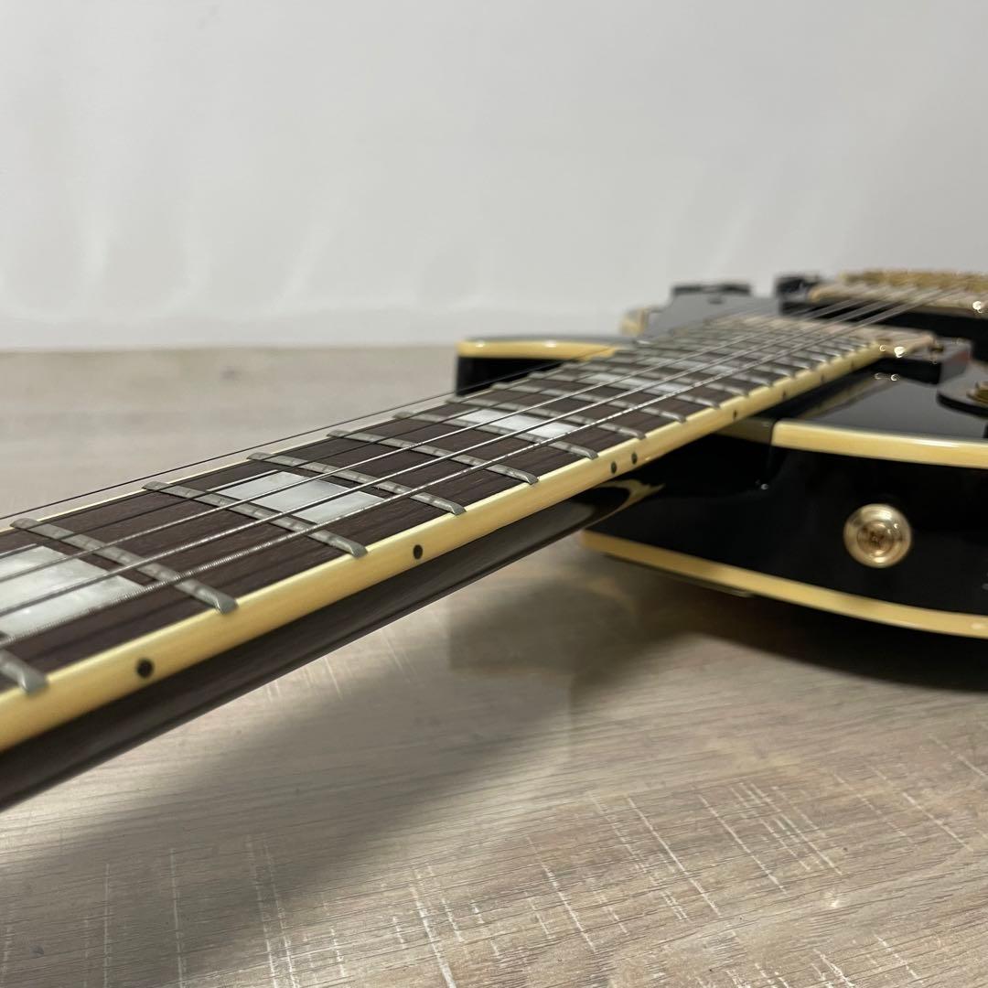 ★良品★ busker's エレキギター レスポールタイプ 黒 BLC300