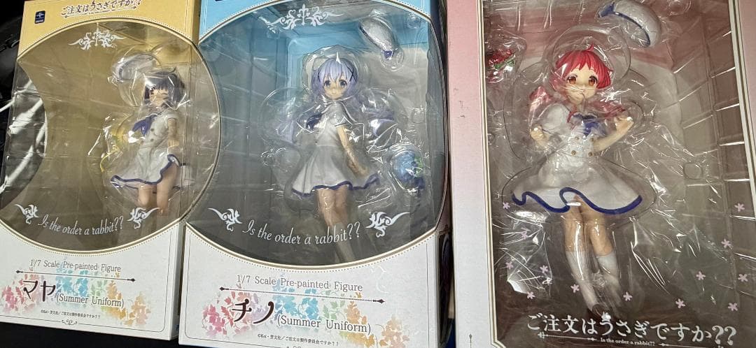 ごちうさ　チマメ隊　チノ　マヤ　メグ　Summer Uniform フィギュア